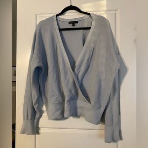 Forever Wrap V-Neck Pullover Sweater